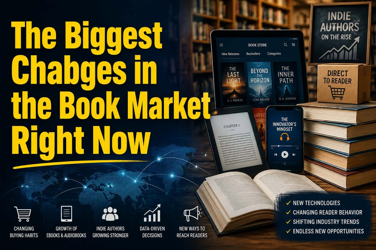 The Biggest Changes in the Book Market Right Now