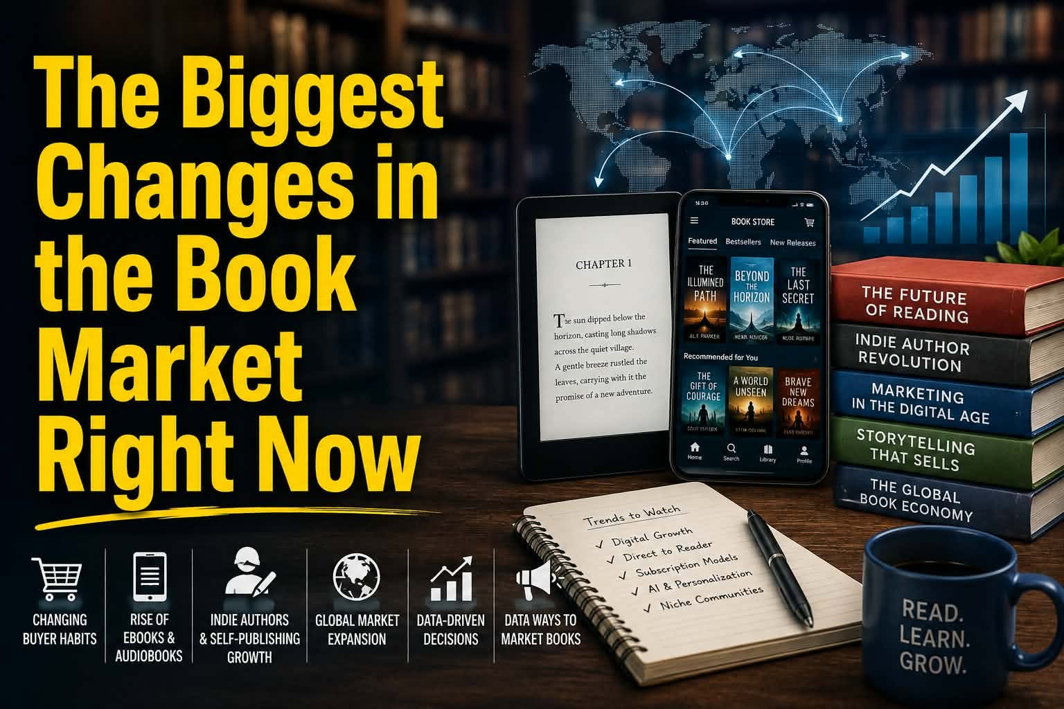The Biggest Changes in the Book Market Right Now