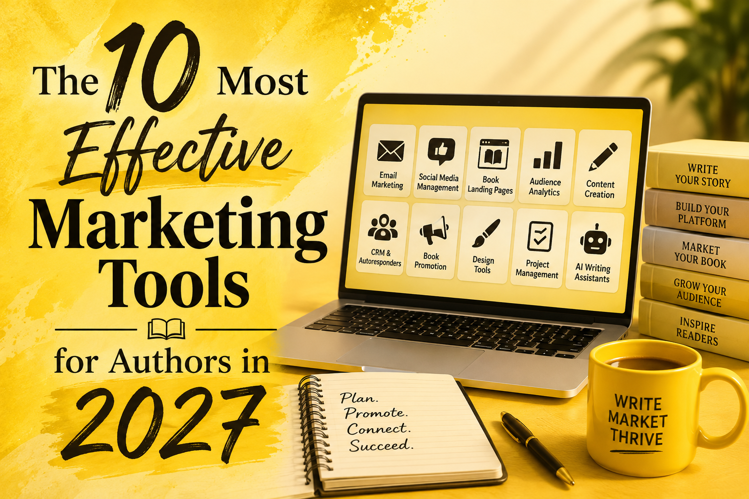 The 10 Most Effective Marketing Tools for Authors in 2027