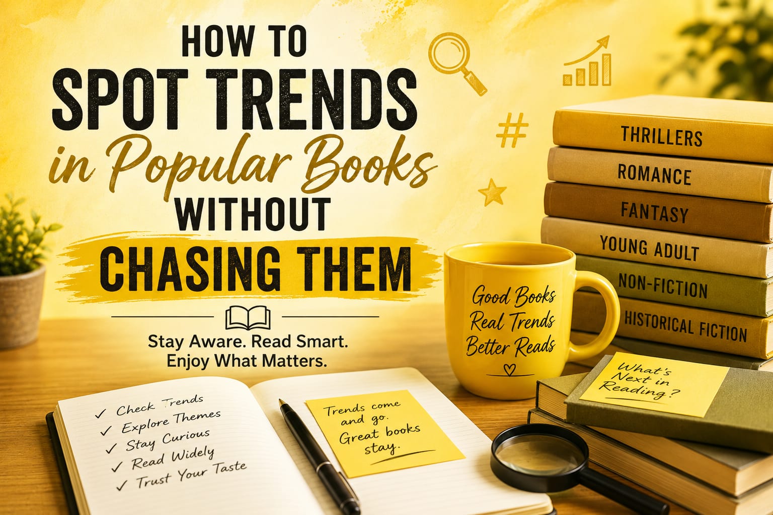 How to Spot Trends in Popular Books Without Chasing Them